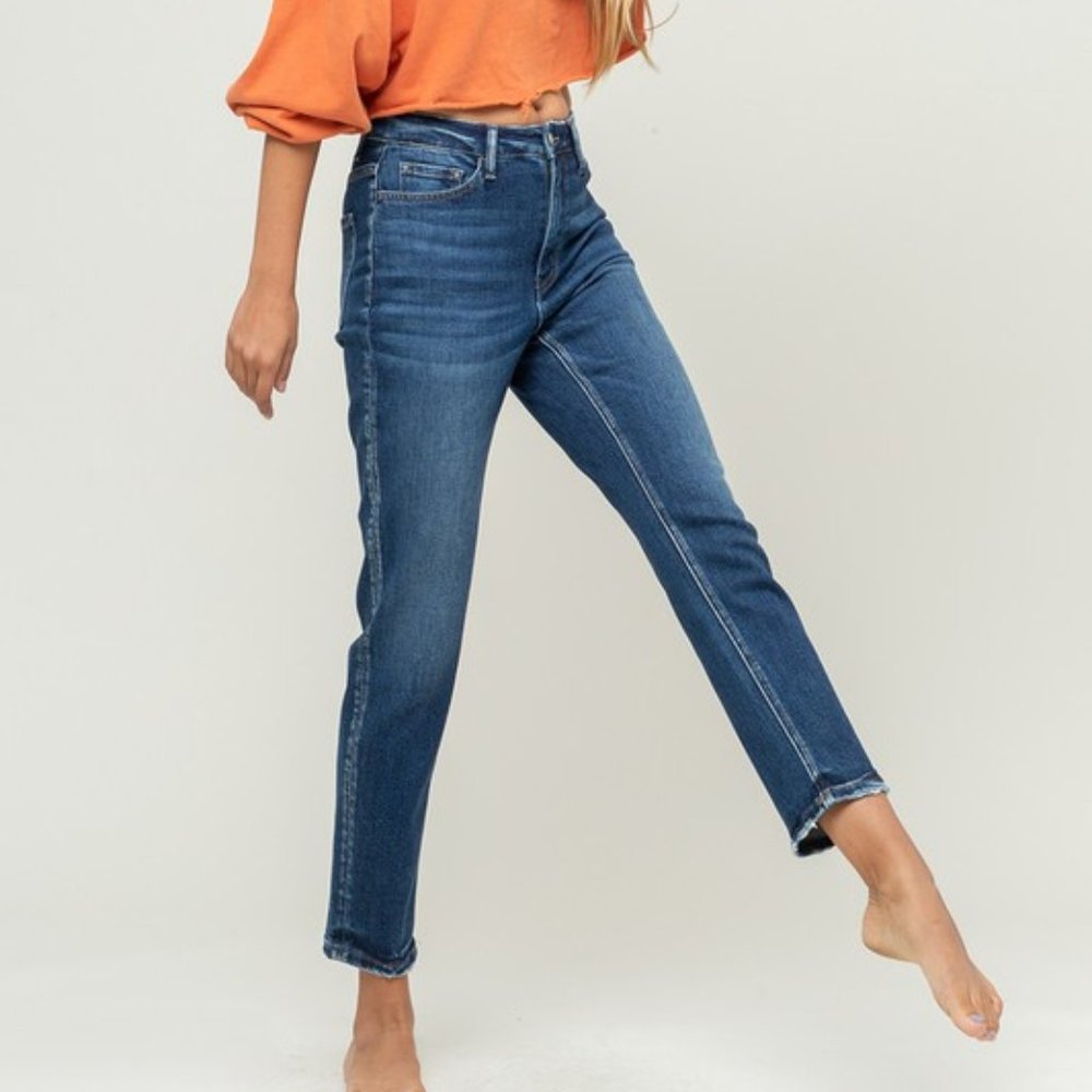*NEW* Vervet by Flying Monkey High-Rise Stretch Mom Jeans